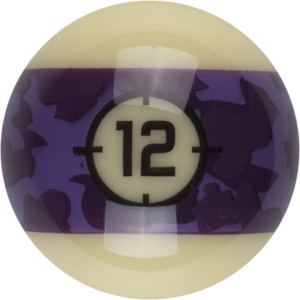 RBCAM_12 Aramith Camouflage Replacement Ball – #12 | Golden Break Billiards